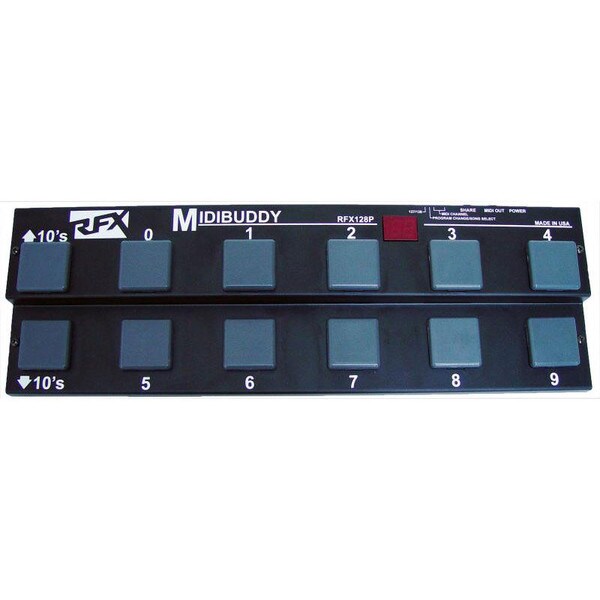 Main product image for Rolls MP128 RFX Midibuddy MIDI Pedal Board 245-1218